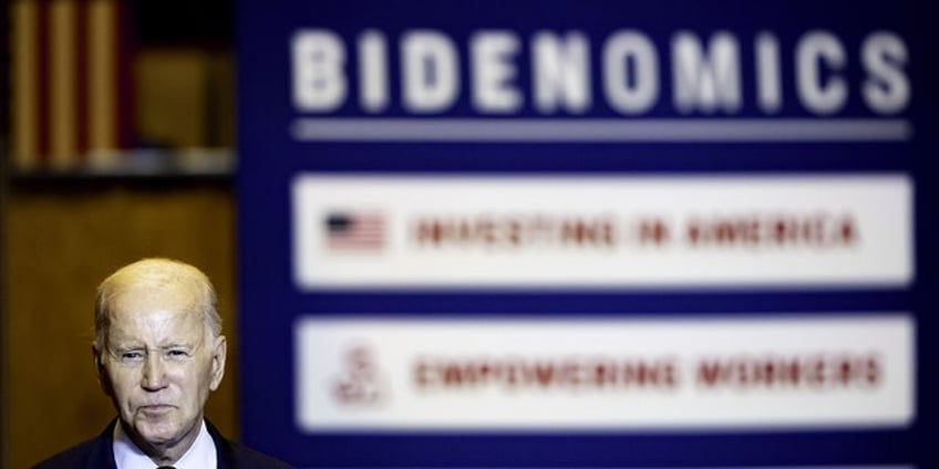 americans overwhelmingly oppose bidens handling of the economy poll finds