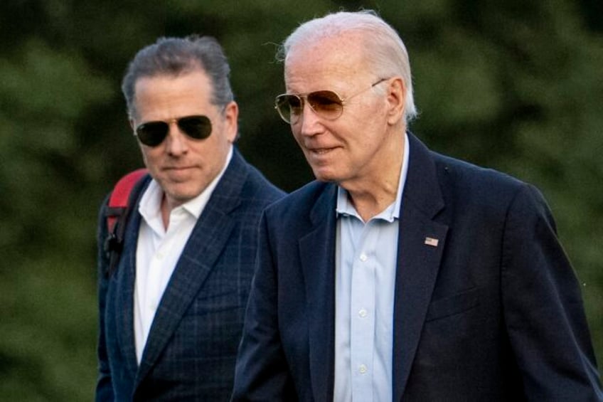 americans sharply divided over whether biden acted wrongly in sons businesses ap norc poll shows