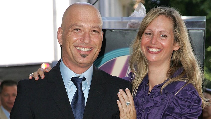howie mandel with wife terry