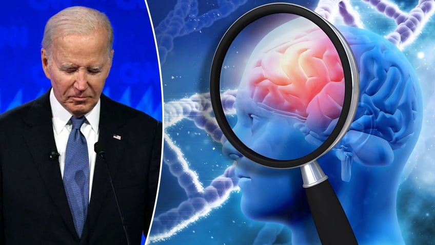 Biden cognitive split