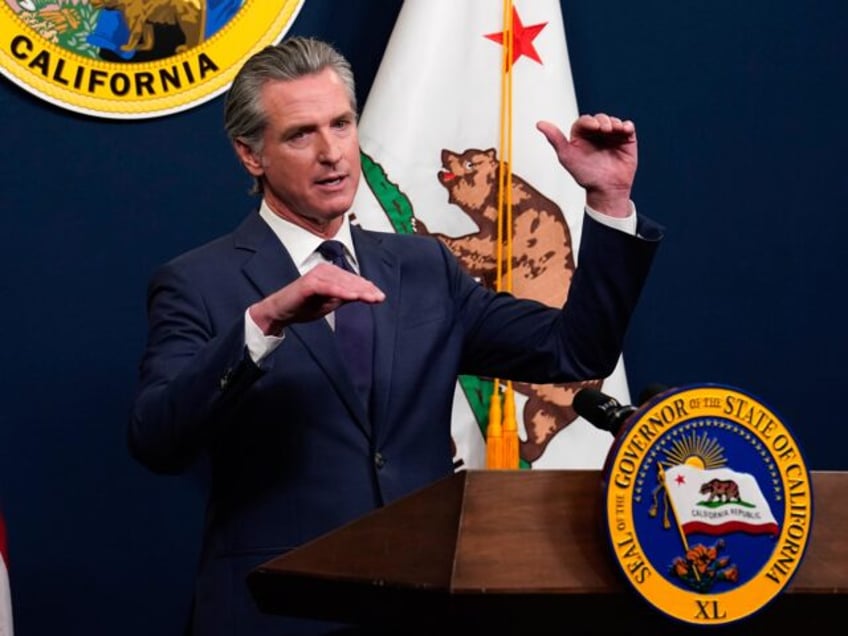 CORRECTS BUDGET DATES Calif. Gov. Gavin Newsom presents his revised 2025-2026 state budget