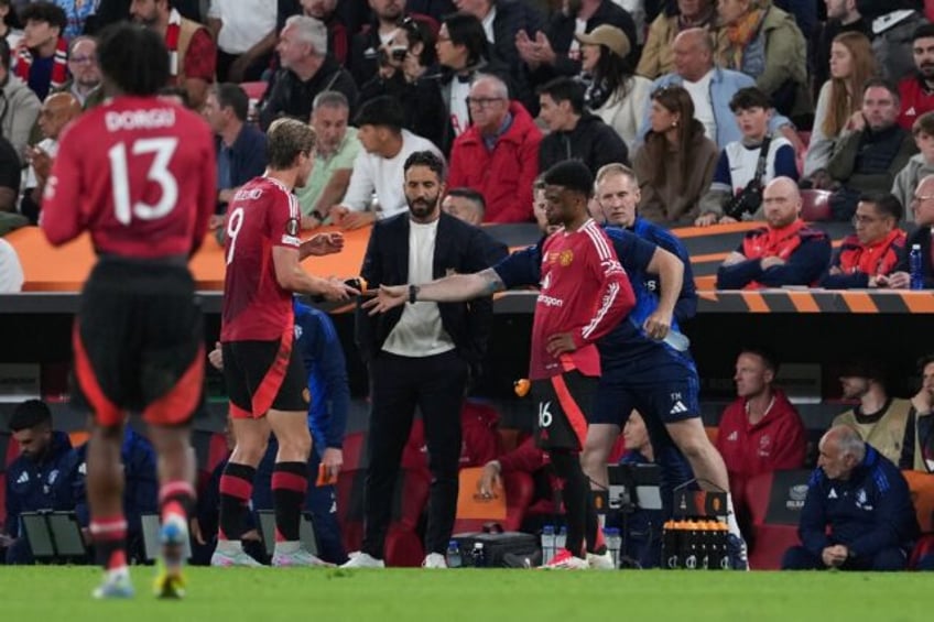 Manchester United manager Ruben Amorim was unable to inspire his team to victory against T