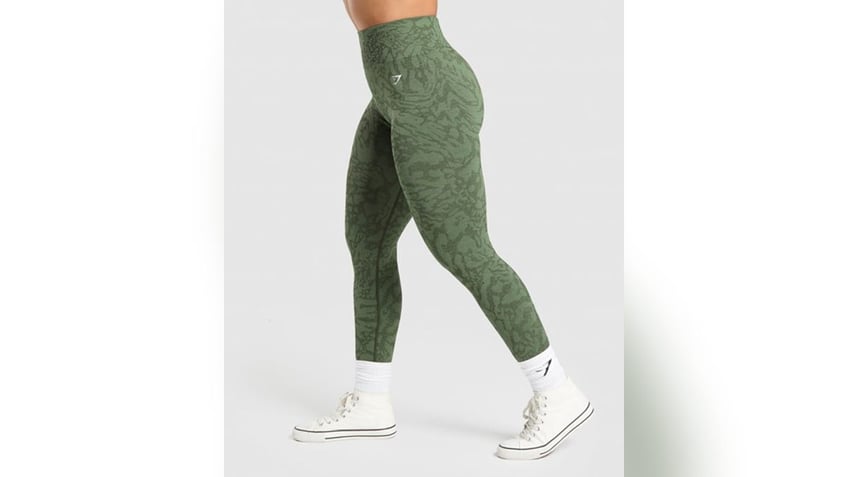 Leggings are comfortable to run in, providing extra flexibility. 