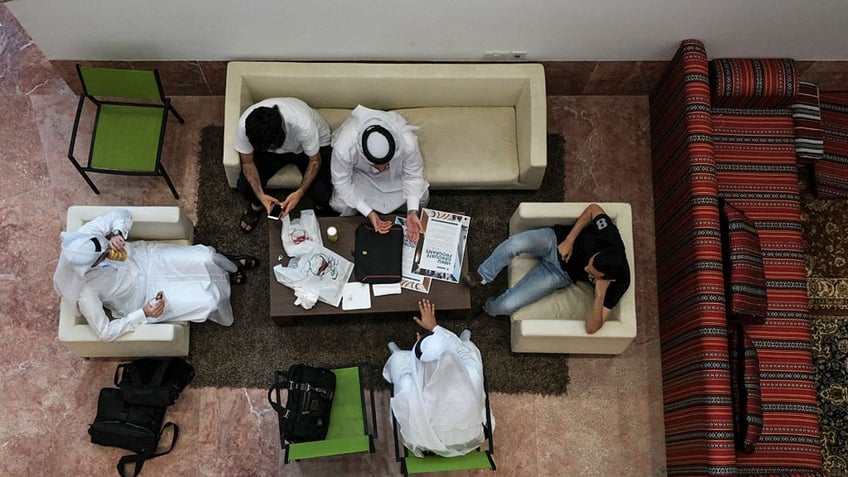 Students at Texas A&M in Qatar