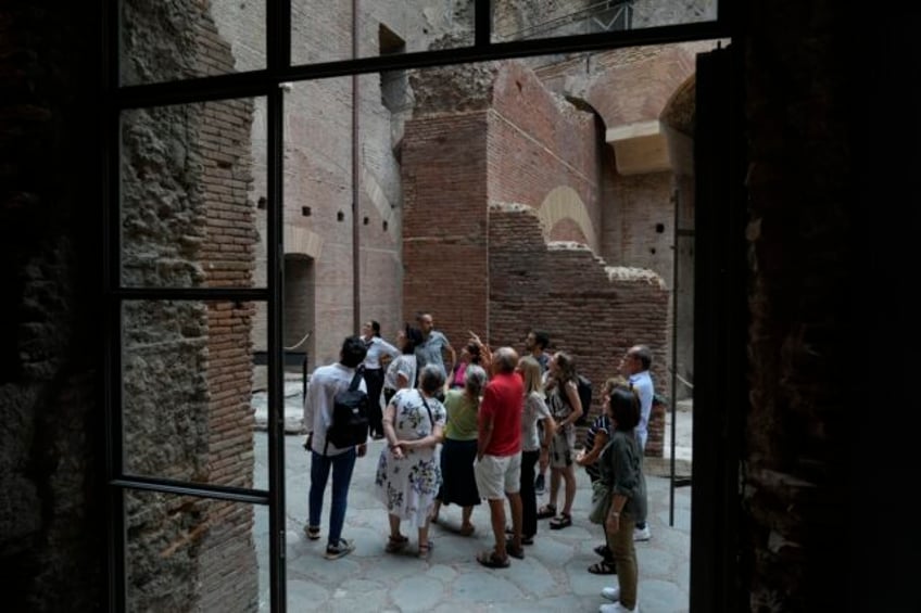 ancient power palazzo on romes palatine hill reopens to tourists decades after closure