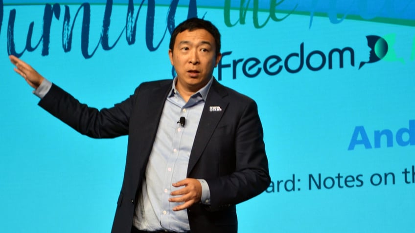 andrew yang reportedly in talks with no labels group mulling third party presidential run