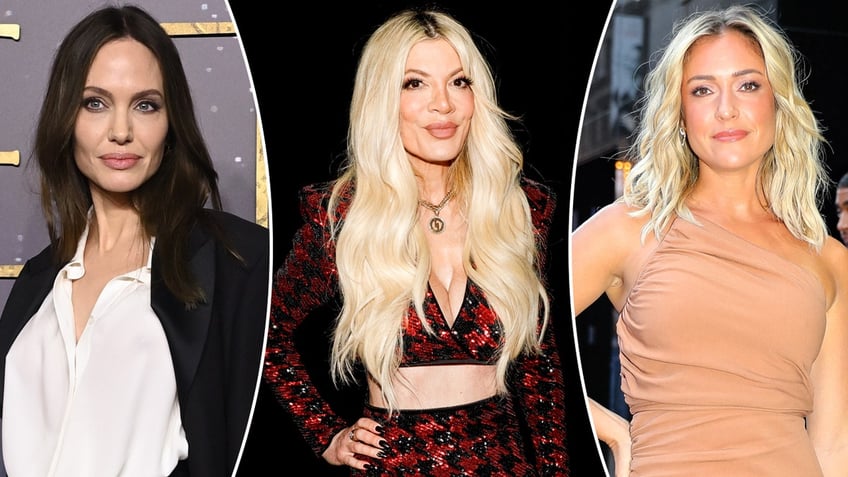 Angelina Jolie, Tori Spelling, Kristin Cavallari split