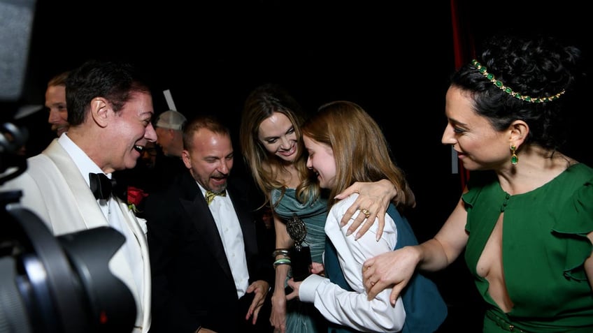 Angelina Jolie and Vivienne at Tony Awards