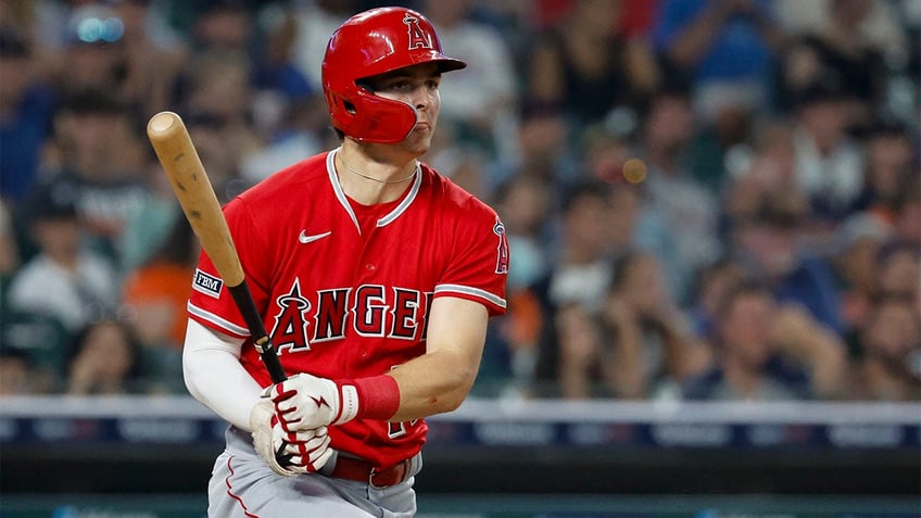 angels outfield blunder nearly costs team game in extra innings victory over tigers