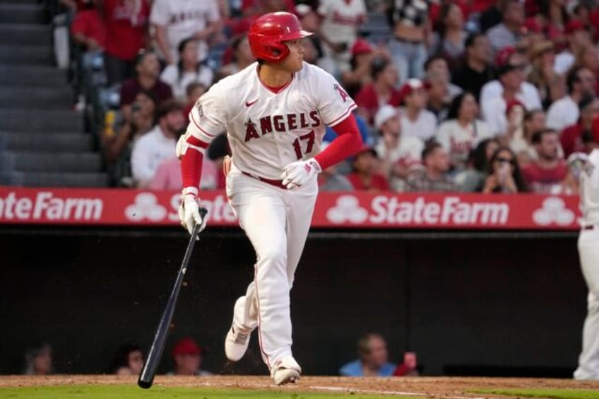 angels shohei ohtani batting as designated hitter vs mets after tearing elbow ligament