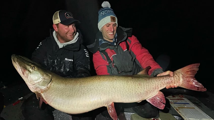 Nolan Sprengeler muskie MN record