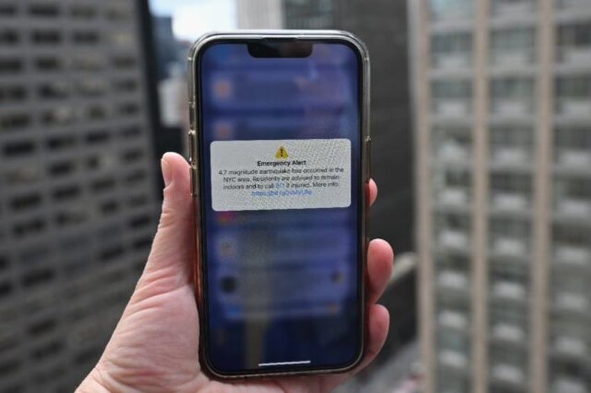 Emergency Alert messages flashed on phones in New York but the earthquake did no damage