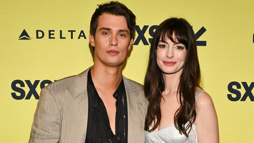 Anne Hathaway and Nicholas Galitzine