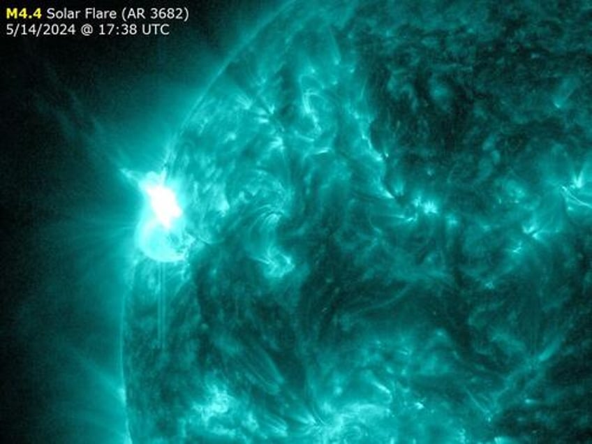 another behemoth solar flare sparks radio blackout across north america