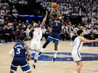 Anthony Edwards and the Wolves strike back with 143-101 win to cut Thunder’s West finals lead to 2-1