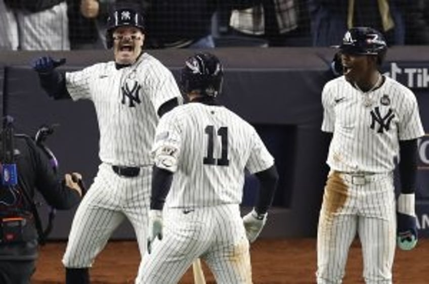 Anthony Volpe grand slam helps Yankees beat Dodgers, avoid World Series sweep