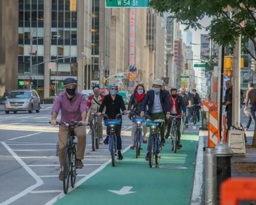 anti car insanity nyc to widen 6th avenue bike lanes cutting vehicle traffic to one lane and inviting more congestion