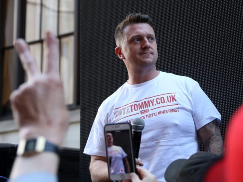 Founder and former leader of the anti-Islam English Defence League (EDL), Stephen Yaxley-L