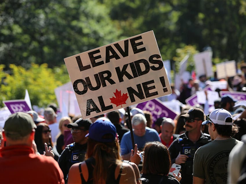 anti grooming protests sweep canada parents speak out against transgender propaganda in schools