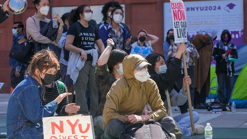 Anti-Israel protesters