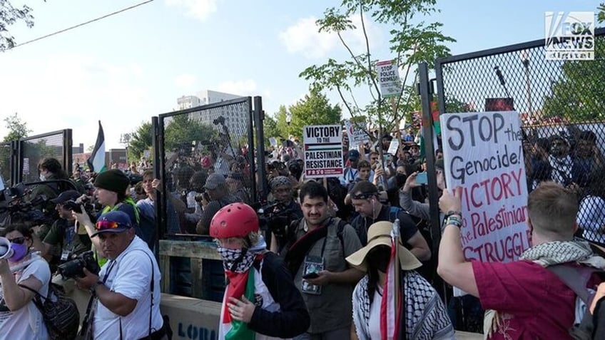 united center fence breached