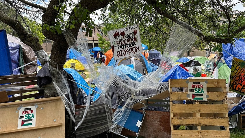 pro-Palestinian encampment