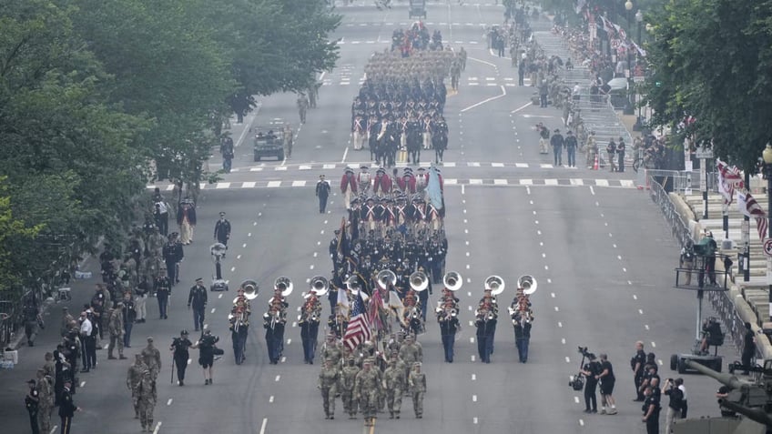 Military parade in DC