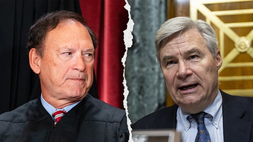 Justice Alito, Sheldon Whitehouse