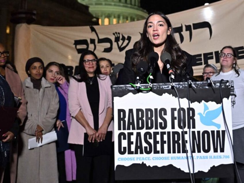 AOC against Israel (Mandel Ngan / AFP via Getty)