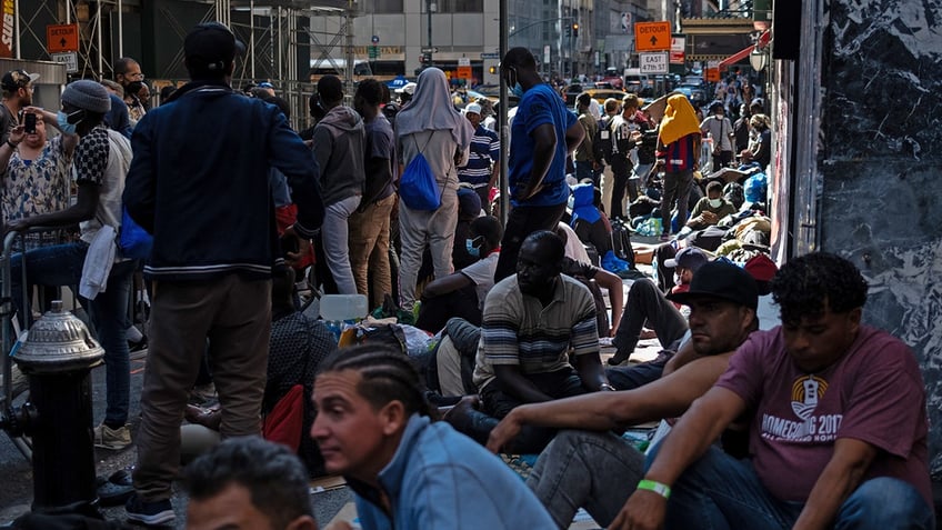 Migrants in NYC