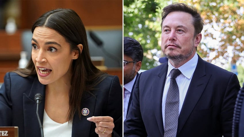 Elon Musk and AOC