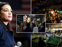 AOC sounds off as college president sets imminent deadline for anti-Israel camp and more top headlines