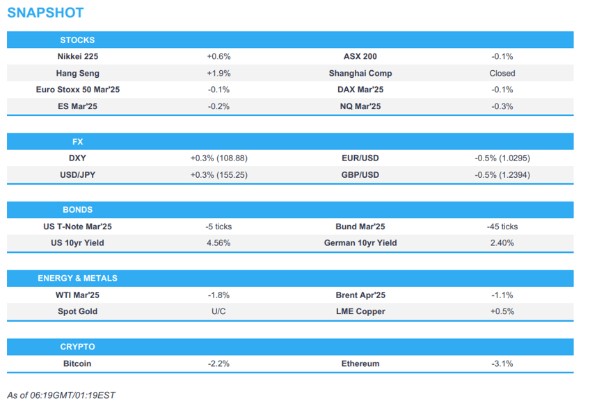 apac trades higher as us neighbours are spared china retaliates as the trump tariffs take place newsquawk europe market open