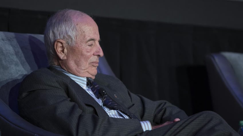 Close-up of American astronaut William Anders, of NASA's Apollo 8 mission, during a panel interview held at the Museum of Science and Industry, Chicago, Illinois, April 5, 2018.