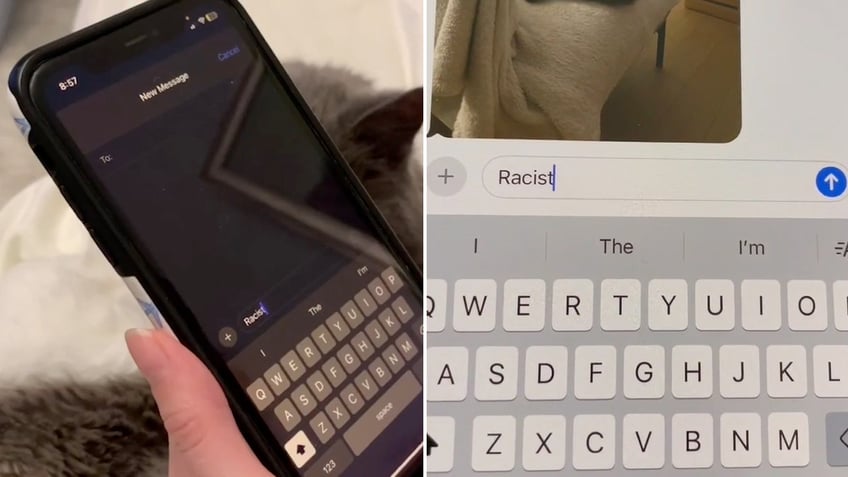 Apple iPhones show "Trump" occasionally when users say "racist"