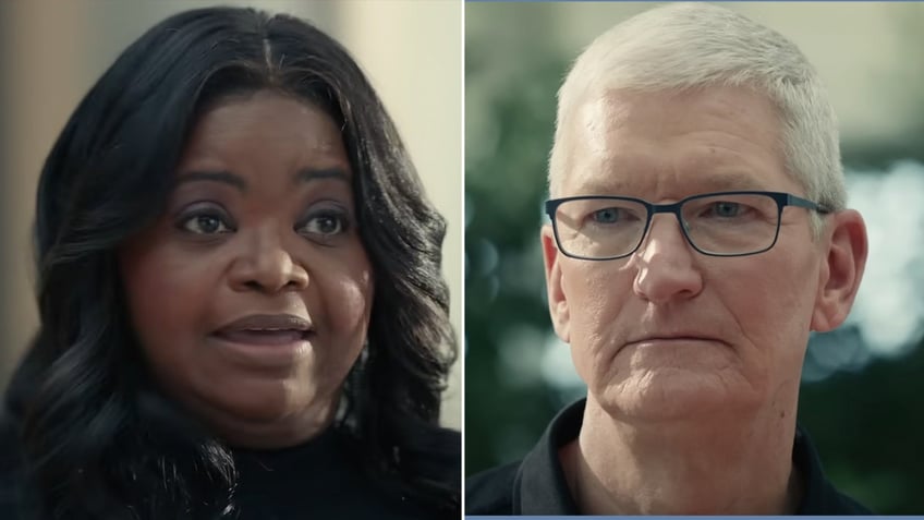 apple mocked for cringey sketch with actress as mother nature touting companys climate change efforts