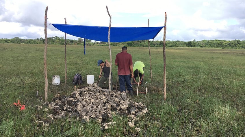 Belize archaeological site