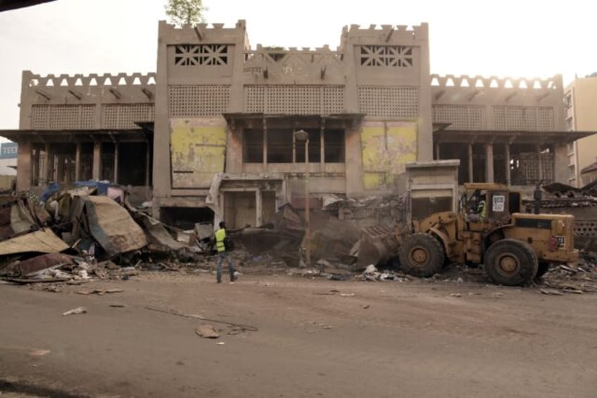 Authorities demolished Sandaga market in 2021 as the structure threatened to collapse