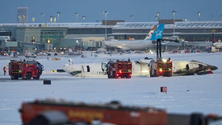 Toronto crash site