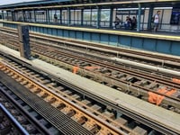 Are MTA Subway Tracks In Queens Being Held Together By Zip Ties 