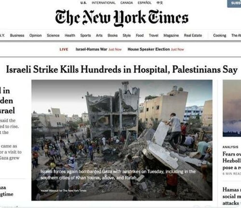 are rep tlaib the nytimes other media guilty of disinformation on the hospital strike