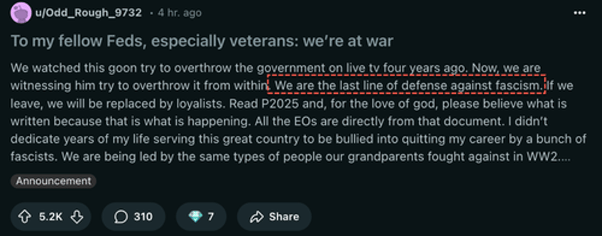 are shtposting fed workers with tds on reddit in violation of hatch act