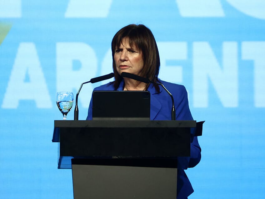 BUENOS AIRES, ARGENTINA - DECEMBER 04: Argentine Minister of Security and former President