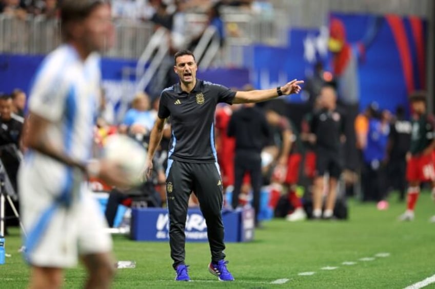 Argentin coach Lionel Scaloni lambasted the state of the pitch after his team's Copa Ameri