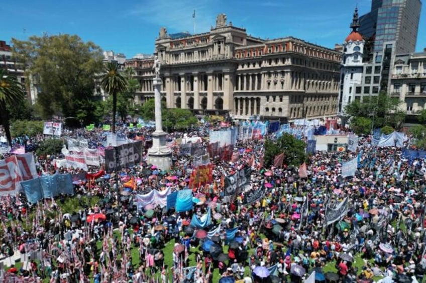 President Javier Milei’s 'mega-decree' has given rise to street protests