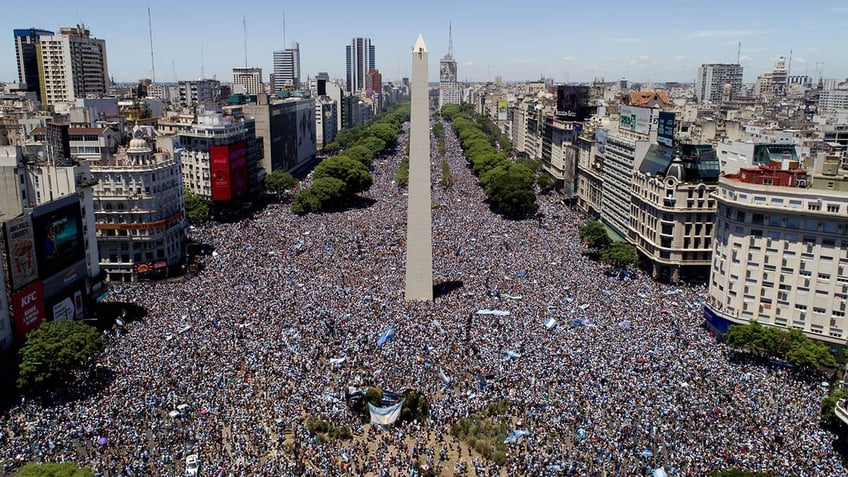 argentina election milei underperforms but still reaches second round runoff against establishments massa