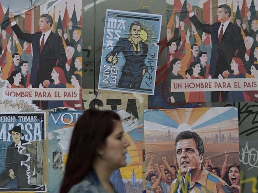 argentina presidential campaigns wind down with populist right wing candidate in the lead