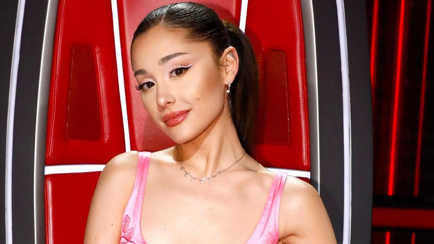 Ariana Grande on "The Voice"