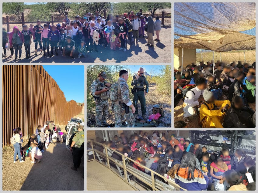 arizona border migrant surge continues increase 13k arrested in one week