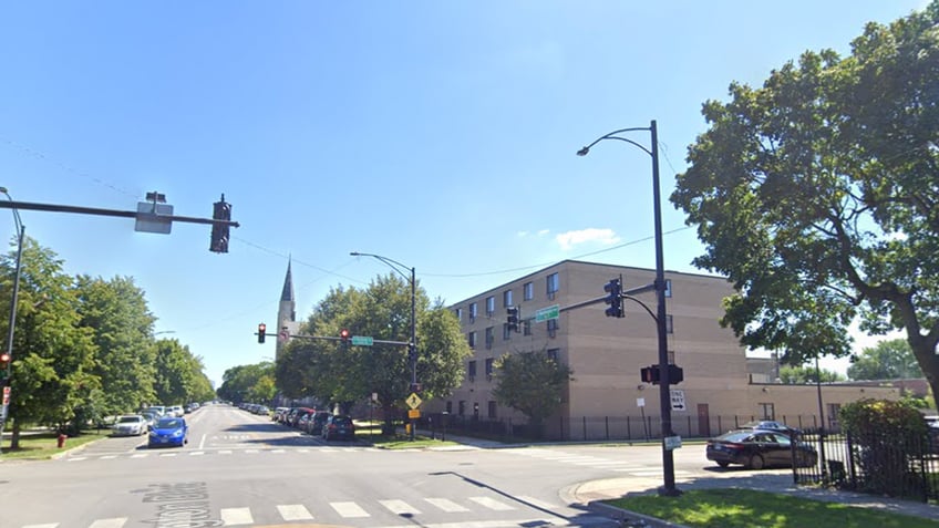 Chicago street corner